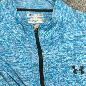 Loose long sleeve under armor quarter zip